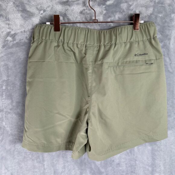 Columbia Shorts Womens Medium Sage Green Pull-on Ripstop 5" Inseam - Picture 3 of 13
